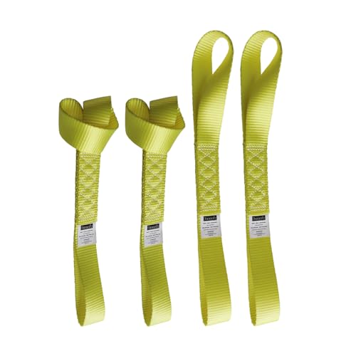 Soft Loop Tie Down Straps (Yellow)