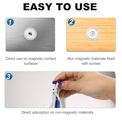 Magnets Neodymium Magnet 20LBS Strong Heavy Duty Rare Earth 12 P (20 lbs)