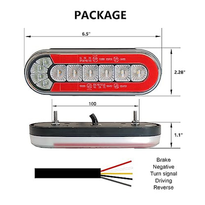 T012 Trailer Lights w (Red/White/Yellow)