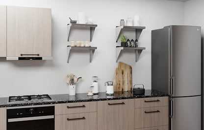 12" X 16" Stainless Steel Wall Shelf (16 in. x 12 in.)
