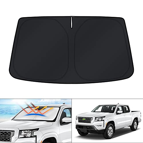 Windshield Sun Shade for Nissan Frontier Accessories 2022 (For | Nissan Frontier 2022-present)