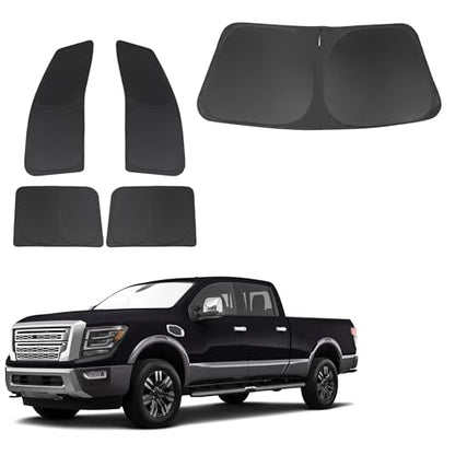 Window Shades for Nissan Titan 2020 (Nissan Titan 2020-2024)