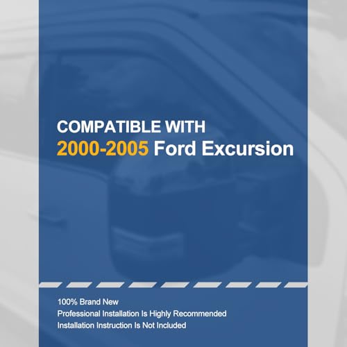 4PCS Tape On Window Visors for 2000 (00-05 Ford Excursion)