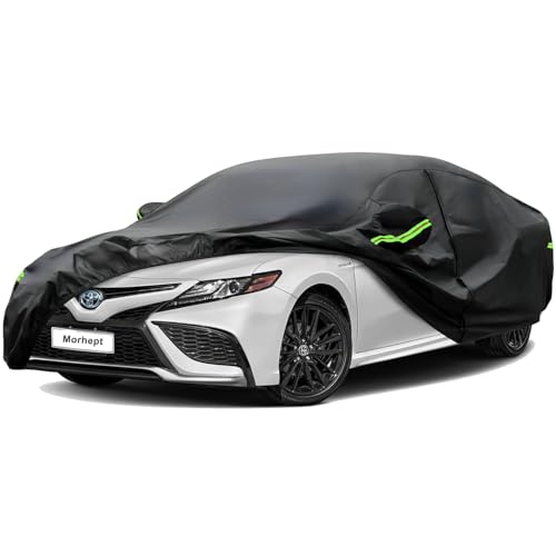 Car Cover for Toyota Camry Waterproof All Weather Outdoor Cover (Black / Fit for Toyota Camry)