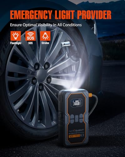 Jump Starter with Air Compressor (G3 Orange)