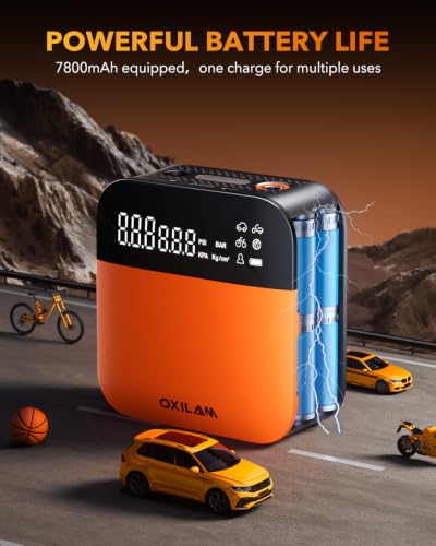 C2 Tire Inflator Portable Air Compressor (C2-7800mAh)