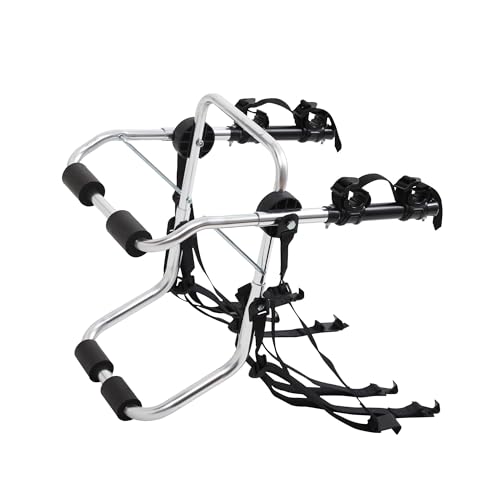 Aluminum 2 Bike Rack (2-Bike Rack+70LBS+Aluminum (Trunk Mount))