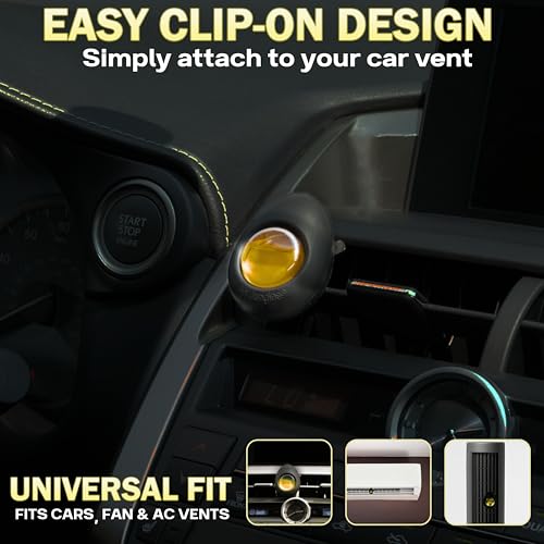 Car Air Freshener Vent Clip 3 Ct (3 Count (Pack of 1))