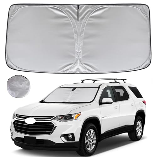 Windshield Sun Shade for 2018 (for 2018-2024 Che-vrolet/Chevy Traverse)