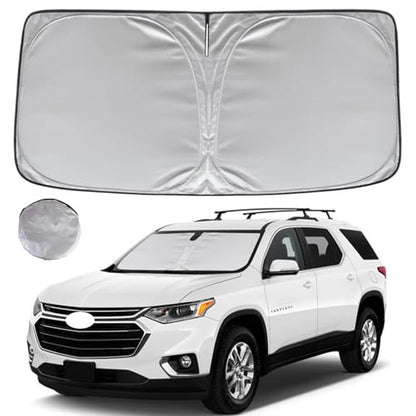 Windshield Sun Shade for 2018 (for 2018-2024 Che-vrolet/Chevy Traverse)