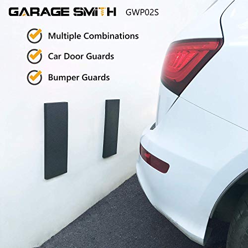 GWP02S Garage Wall Protector Car Door Protectors (Black)