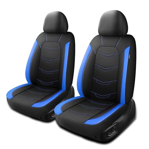 Front Car Seat Cover (N2 Black Blue / Front Seat)