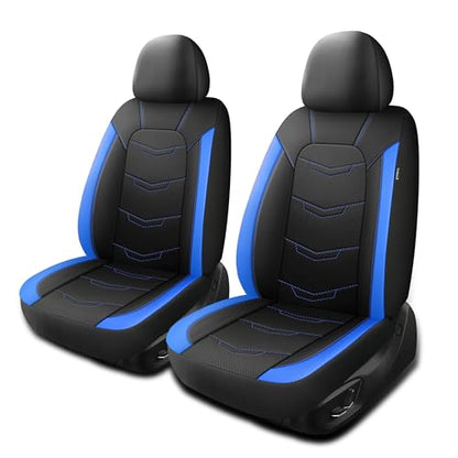 Front Car Seat Cover (N2 Black Blue / Front Seat)