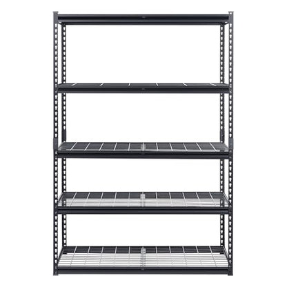 Storage Shelves (Black / 24" D x 48" W x 72" H)