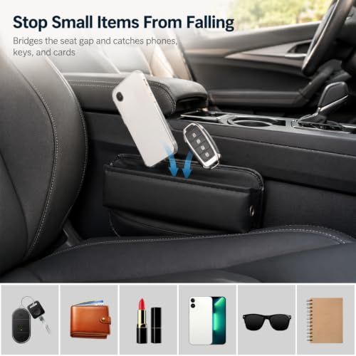 2 PCS Universal Fit Car Seat Gap Filler
