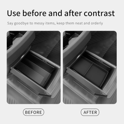 Rear Center Console Drawer Insert Tray for Kia Telluride 2027 (Rear Center Console Drawer Insert Tray)