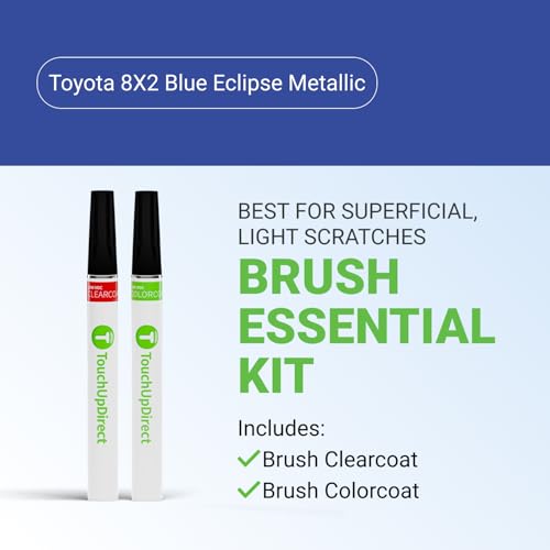 Car Paint Touch Up Brush Kit (Brush - Essential Kit / Blue Eclipse Metallic)