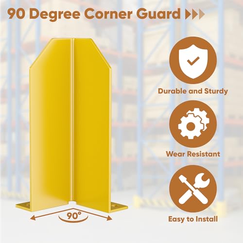 12" Pallet Rack Post Protectors (12 Inch)