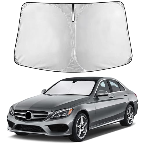 Windshield Sunshade Compatible for Mercedes Benz C Class 2008