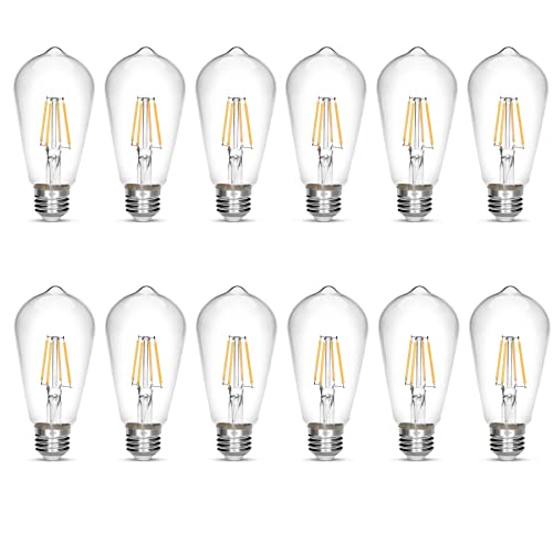 LED Edison Bulb 4W (Daylight White / Pack of 12)