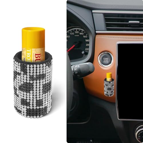 Upright Car Chapstick Holder (Cow)