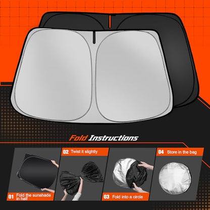 Custom Fit Windshield Sun Shade for Honda Civic 2006 (for Honda Civic 2006-2011)