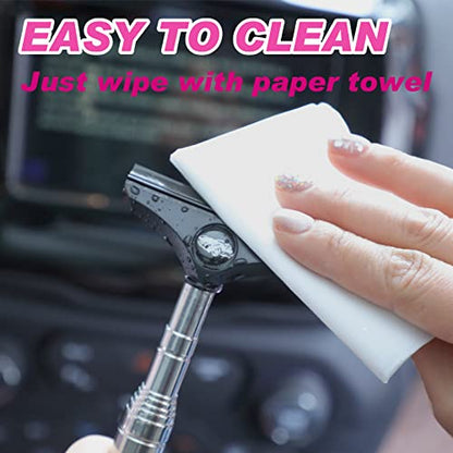 Side Mirror Squeegee (Black and Pink)