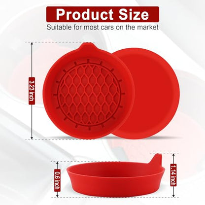 Car Cup Holder Coaster (Red)