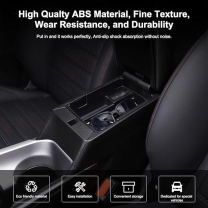 Center Console Armrest Box Organizer Tray Insert Compatible with Alfa Romeo Tonale