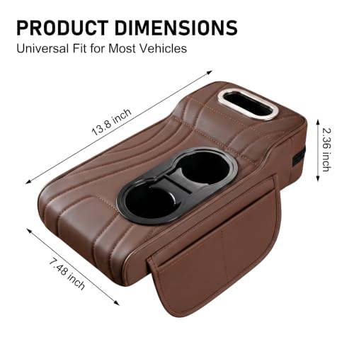 Multifunctional Car Armrest Cover (1 PC / Coffee)