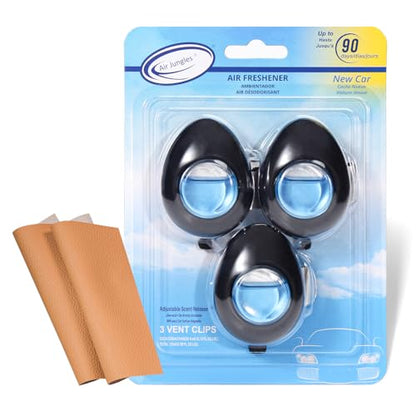 Car Air Freshener Vent Clip 3 Ct (3 Count (Pack of 1))