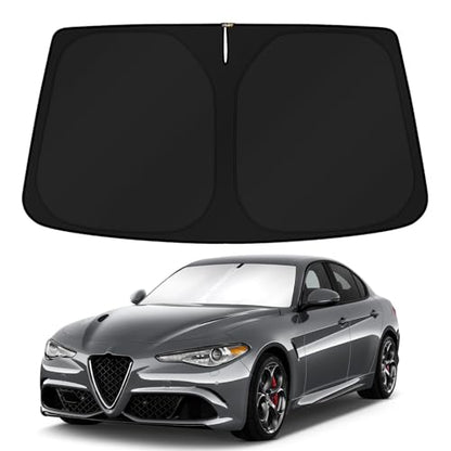 Windshield Sun Shade for Alfa Romeo Giulia 2016 (For | Alfa Romeo Giulia 2016-present)