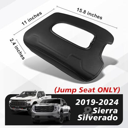 Armrest Cover for Silverado (1) 19-26 |Silverado & Sierra| Jump Seat, Regular)