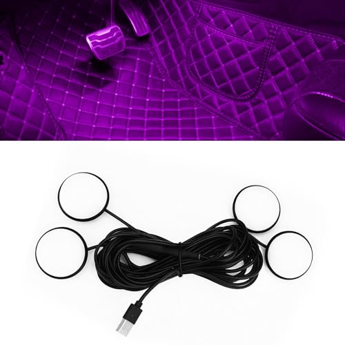 Car Interior LED Lights (Pink)
