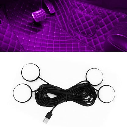 Car Interior LED Lights (Pink)