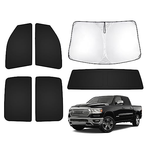 Windshield Sun Shade for Dodge Ram 1500 2019 (Window Shades for Dodge Ram 19-26)