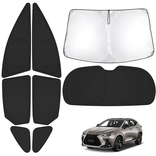 Windshield Sun Shade for Lexus NX 2022 (Window Shades for Lexus NX 22-26)