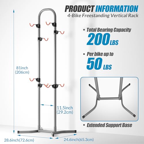 4 Bike Rack Bicycle Rack