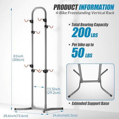 4 Bike Rack Bicycle Rack