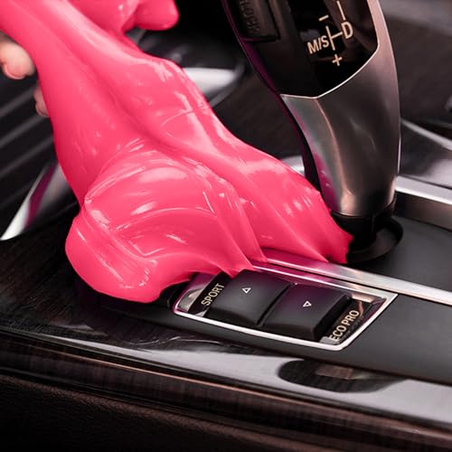 Car Cleaning Gel Clean Putty Car Interior Cleaner Detailing Tools (Pink)