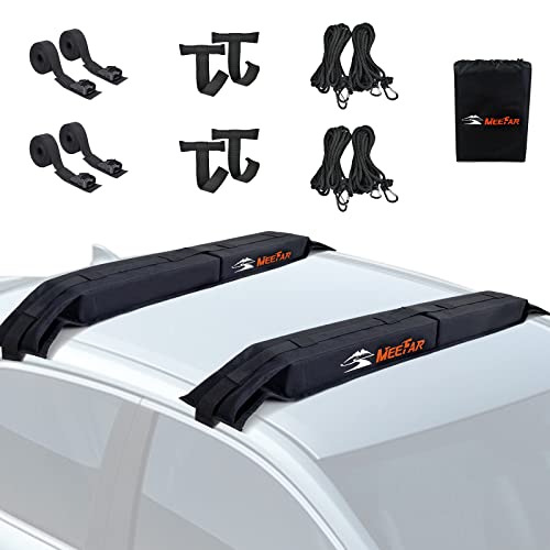 Kayak Car Roof Rack Pad for Kayak Surfboard SUP Canoe Soft Roof Rack Pads (32.5 Inch)