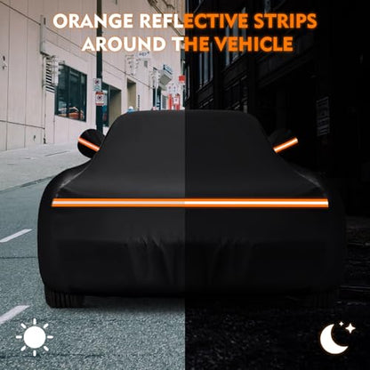 QUNSUNUS Car Cover for C3 Corvette 1968 (for Corvette C3 Car Cover)