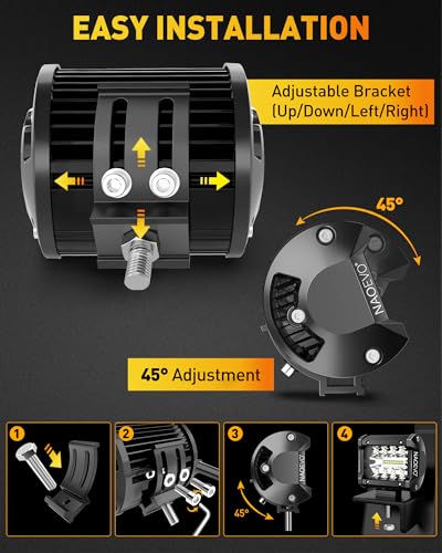 4 Inch LED Pod Lights (6 Pcs)