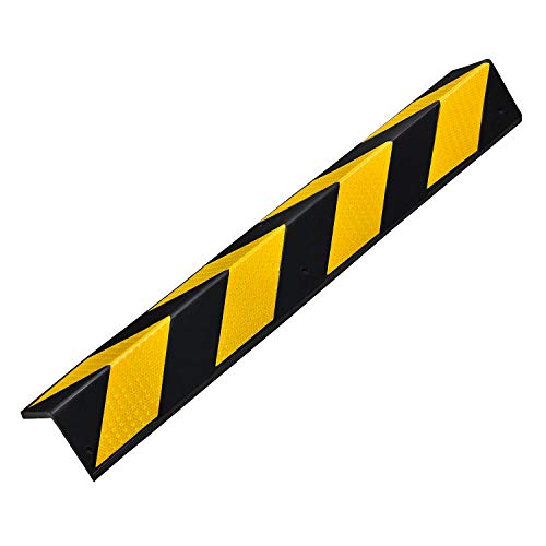 Rubber Corner Guard 30" for Parking Columns and Garage Walls L (1 Piece / L-shaped)