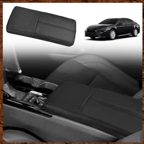 Armrest Cover for Toyota Camry 2025 2026 (25) 25+ |Camry| Black, Regular)