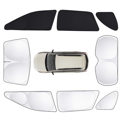 8pcs Car Window Shades for Subaru Outback Wagon 2015 (for Outback Wagon2015-2019)