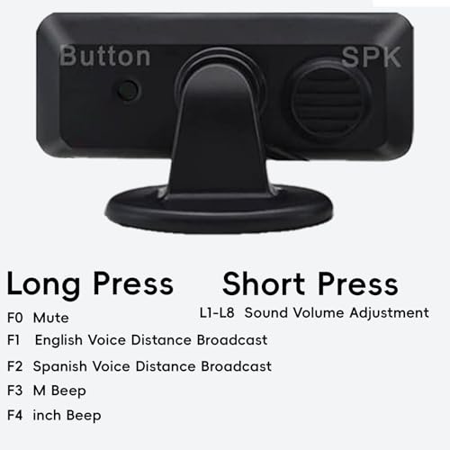 Backup Parktronic System 8 (Light Grey)