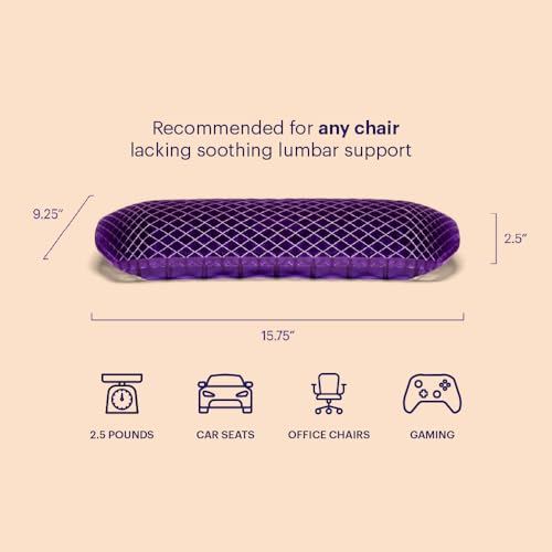 Back Cushion Lumbar Support Pillow for Office Chair (Back)