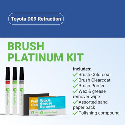 Car Paint Touch Up Brush Kit (Brush - Platinum Kit / Refraction)