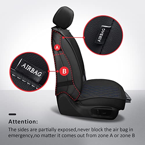 Front Ram Seat Cover for 2009 (Black And Blue / Front (2PCS))